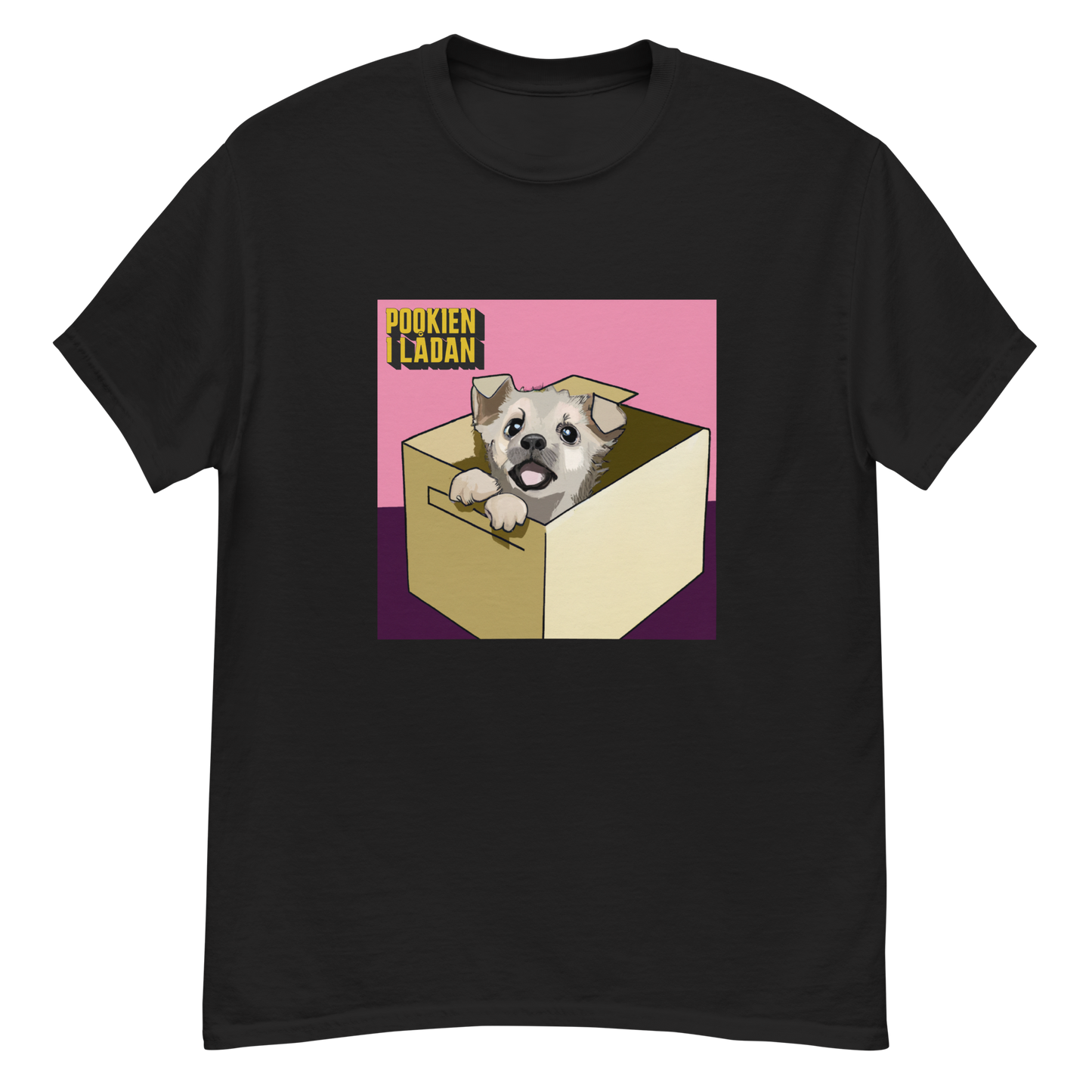 POOKIEN I LÅDAN - T-SHIRT